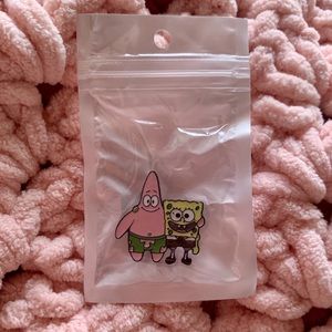 (Bundle order) Spongebob Patrick Hug Enamel Pin
